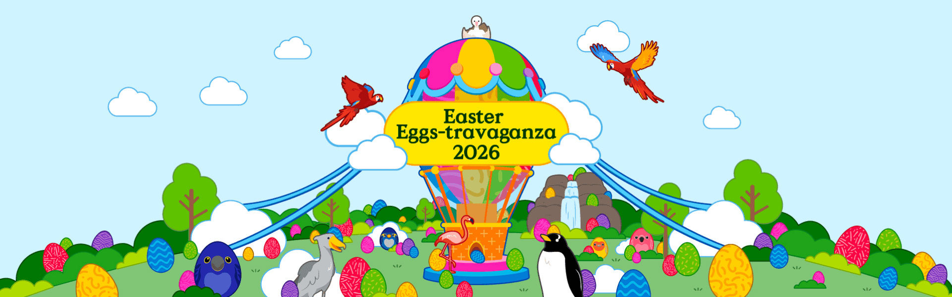 Bird Paradise Easter Eggstravaganza